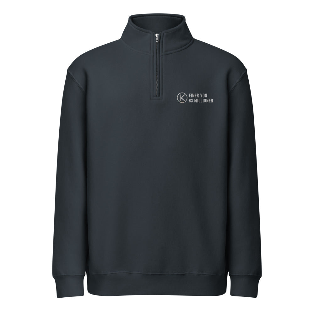 Einer von 83 Millionen Troyer – KITMATES Quarter-Zip – Navy