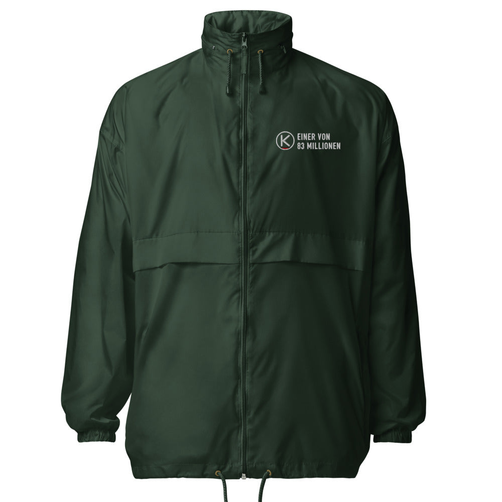Einer von 83 Millionen Windbreaker – KITMATES – Waldgrün