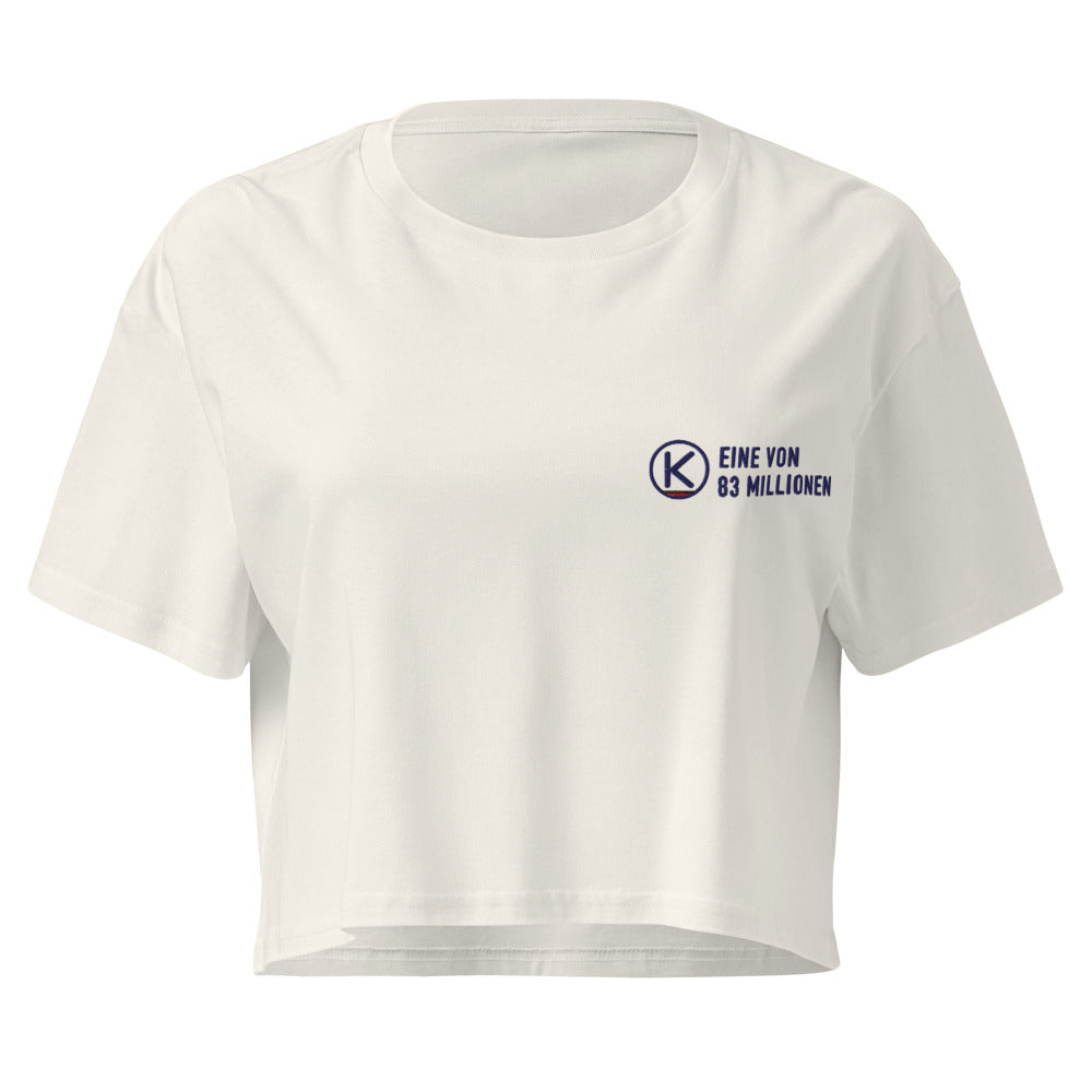 Eine von 83 Millionen Crop Top – KITMATES – Ecru