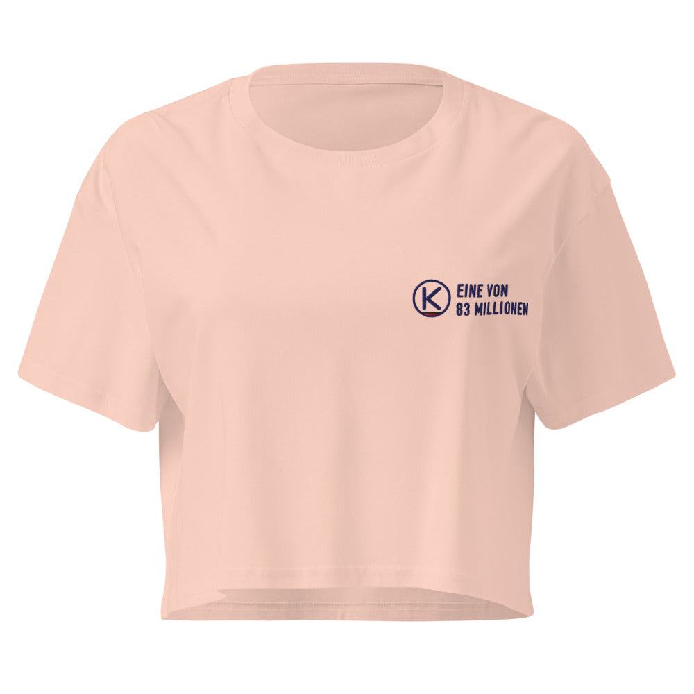 Eine von 83 Millionen Crop Top – KITMATES – Rosé
